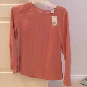 women’s coral silk blouse!